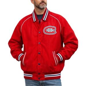 Vintage 80'S Rare Montreal Canadians Jacket